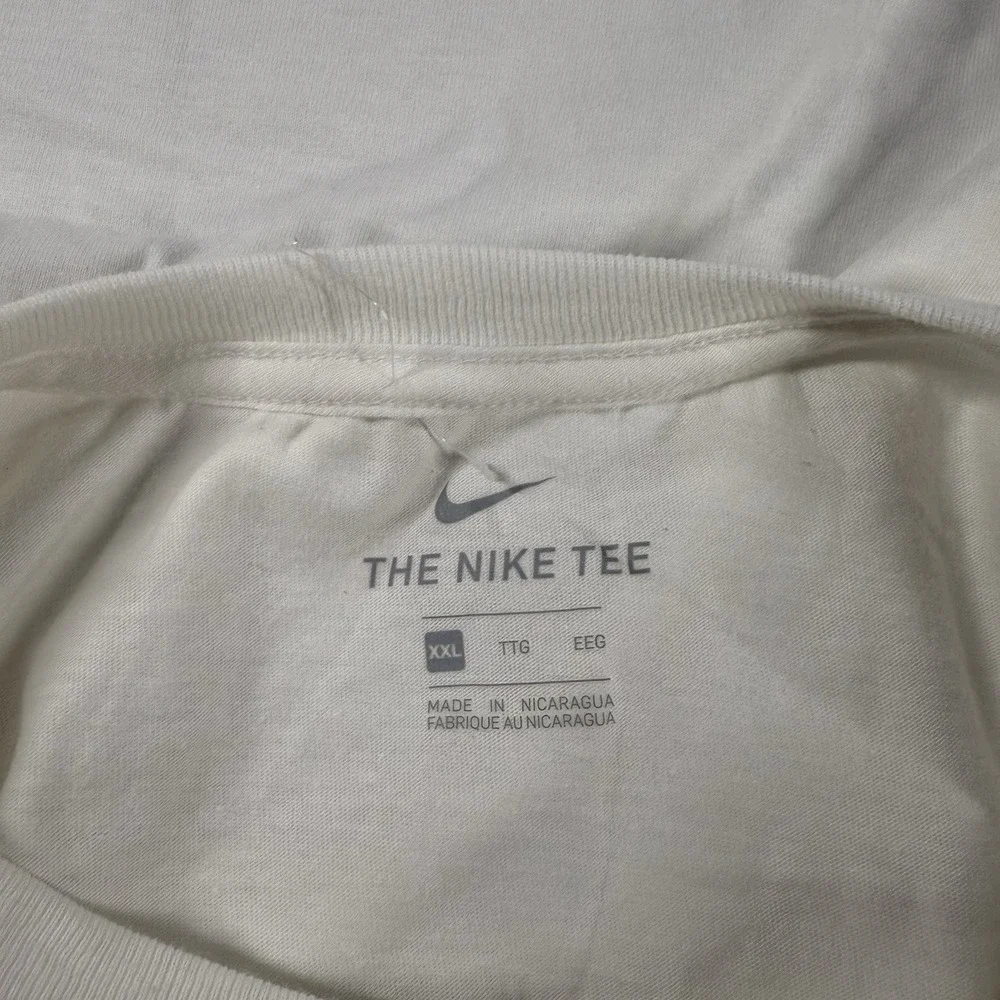 Nike Milwaukee Bucks Shirt Men 2XL XXL Long Sleeve White Green Gold Locker‎ Room